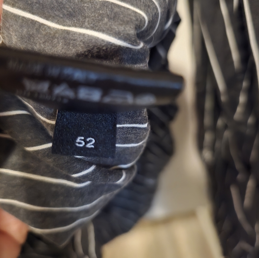 AMIRI Black and White Striped Shirt - Picture 4 of 5